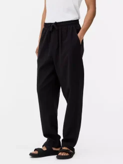 Primark Spodnie<Spodnie w paski z tkaniny seersucker