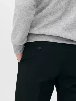 Primark Spodnie<Spodnie z prostą nogawką z diagonalu