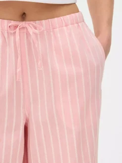 Primark Spodnie I Legginsy<Spodnie z szeroką nogawką i sznurkiem w talii