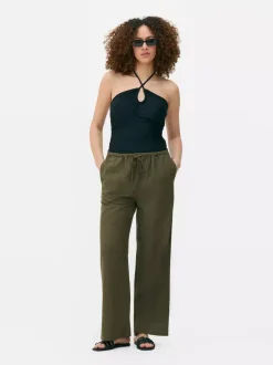 Primark Spodnie I Legginsy<Spodnie z wiązaniem w talii