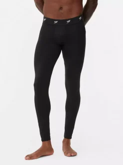 Primark Bielizna|Odzież Sportowa I Domowa<Sportowe legginsy z logo w pasie