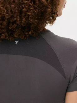 Primark Odzież Domowa I Na Siłownię|Topy I T-Shirty<Sportowy top z krótkim rękawem bez szwów