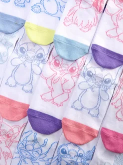 Dzieci Primark Skarpety I Rajstopy<Stopki z motywem Lilo i Sticha Disneya, 7 par