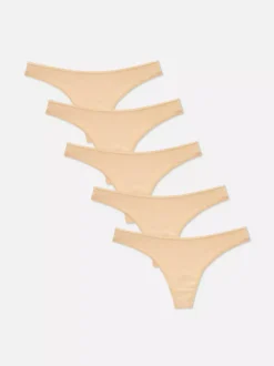 Damskie Primark Majtki Damskie<Stringi na co dzień, 5 par