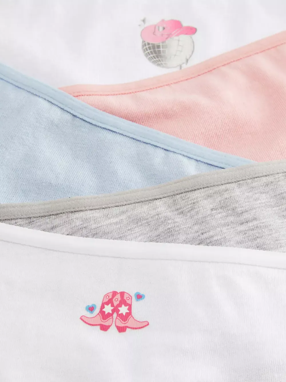 Damskie Primark Majtki Damskie<Stringi z dużą zawartością bawełny, 5 par