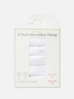 Damskie Primark Majtki Damskie<Stringi z mikrofibry, 5 par