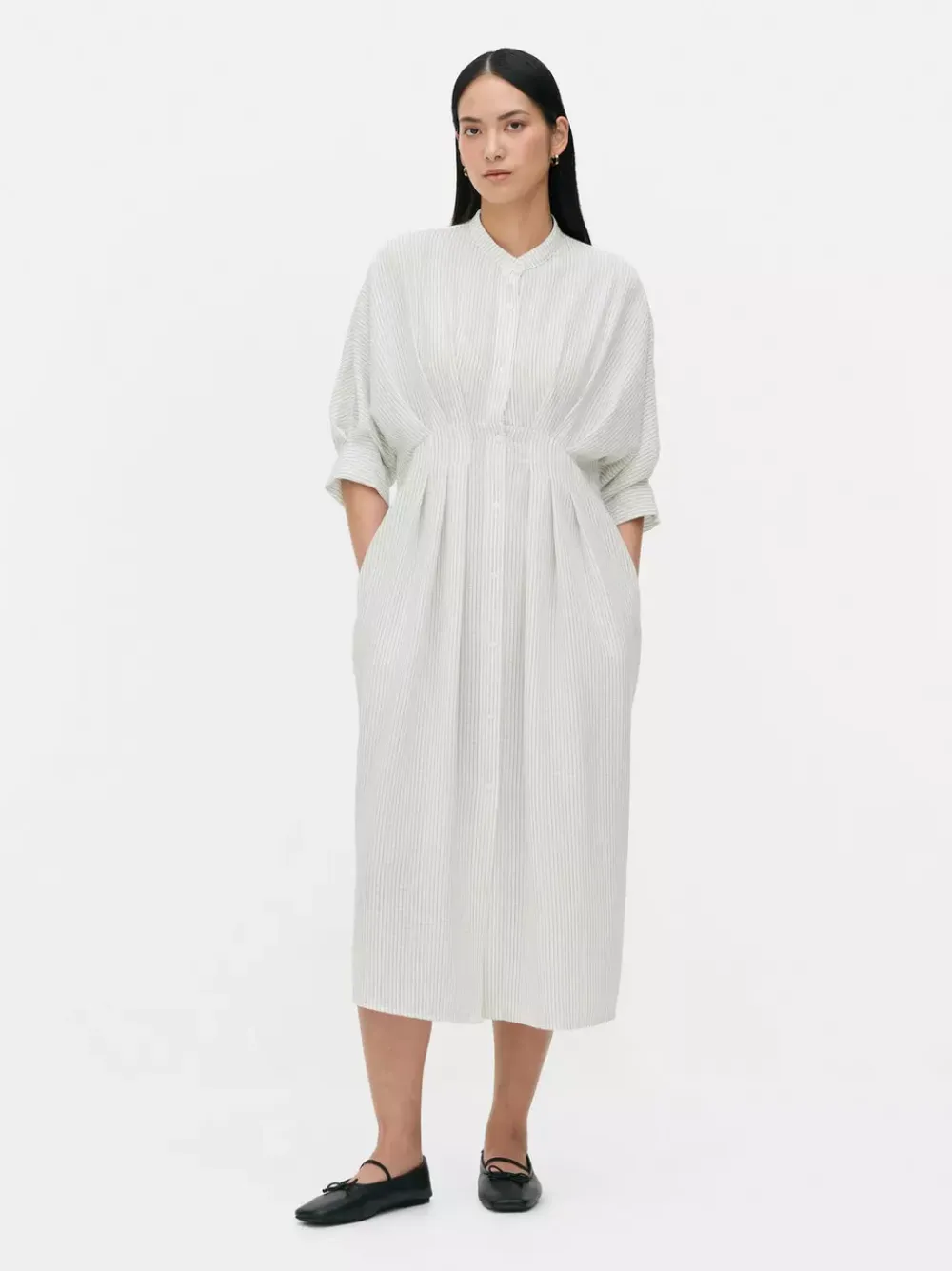 Primark Sukienki<Sukienka koszulowa midi The Edit