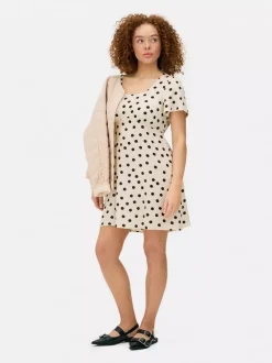 Primark Sukienki<Sukienka mini z nadrukiem