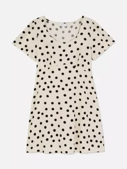 Primark Sukienki<Sukienka mini z nadrukiem