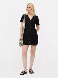 Primark Sukienki<Sukienka mini z zapięciem na guziki