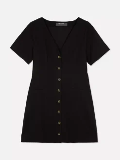 Primark Sukienki<Sukienka mini z zapięciem na guziki