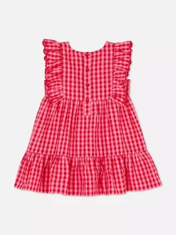 Primark Sukienki I Spódnice<Sukienka warstwowa z tkaniny seersucker w kratkę