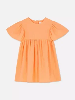 Dzieci Primark Sukienki<Sukienka z falbaną i krótkim rękawem