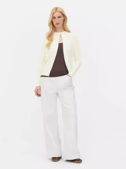 Primark Swetry I Kardigany<Sweter rozpinany z okrągłym dekoltem