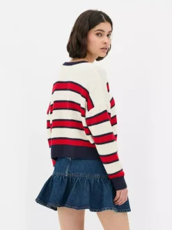Primark Swetry I Kardigany<Sweter w paski z okrągłym dekoltem