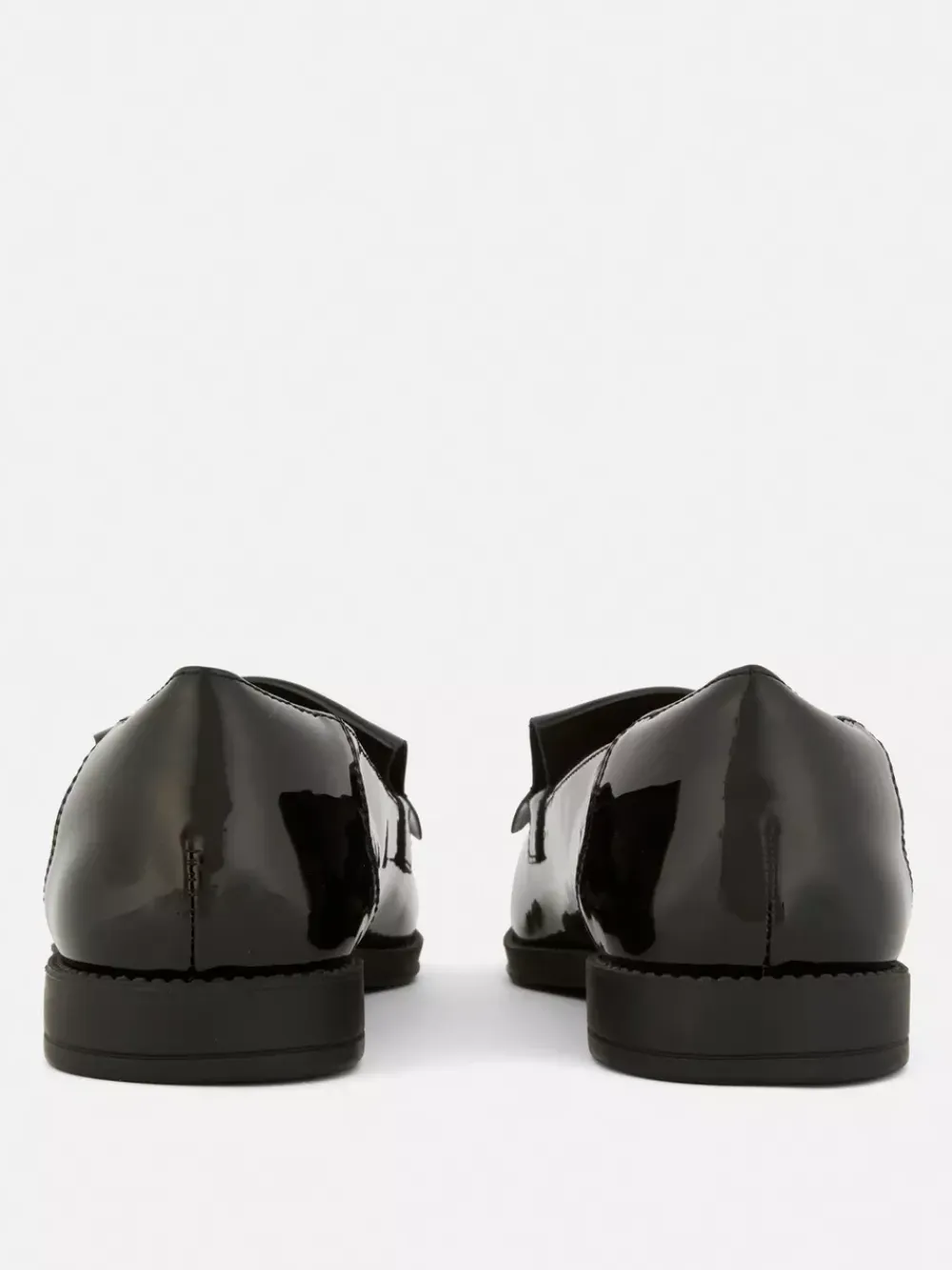 Primark Płaskie Buty<Szerokie lakierowane mokasyny