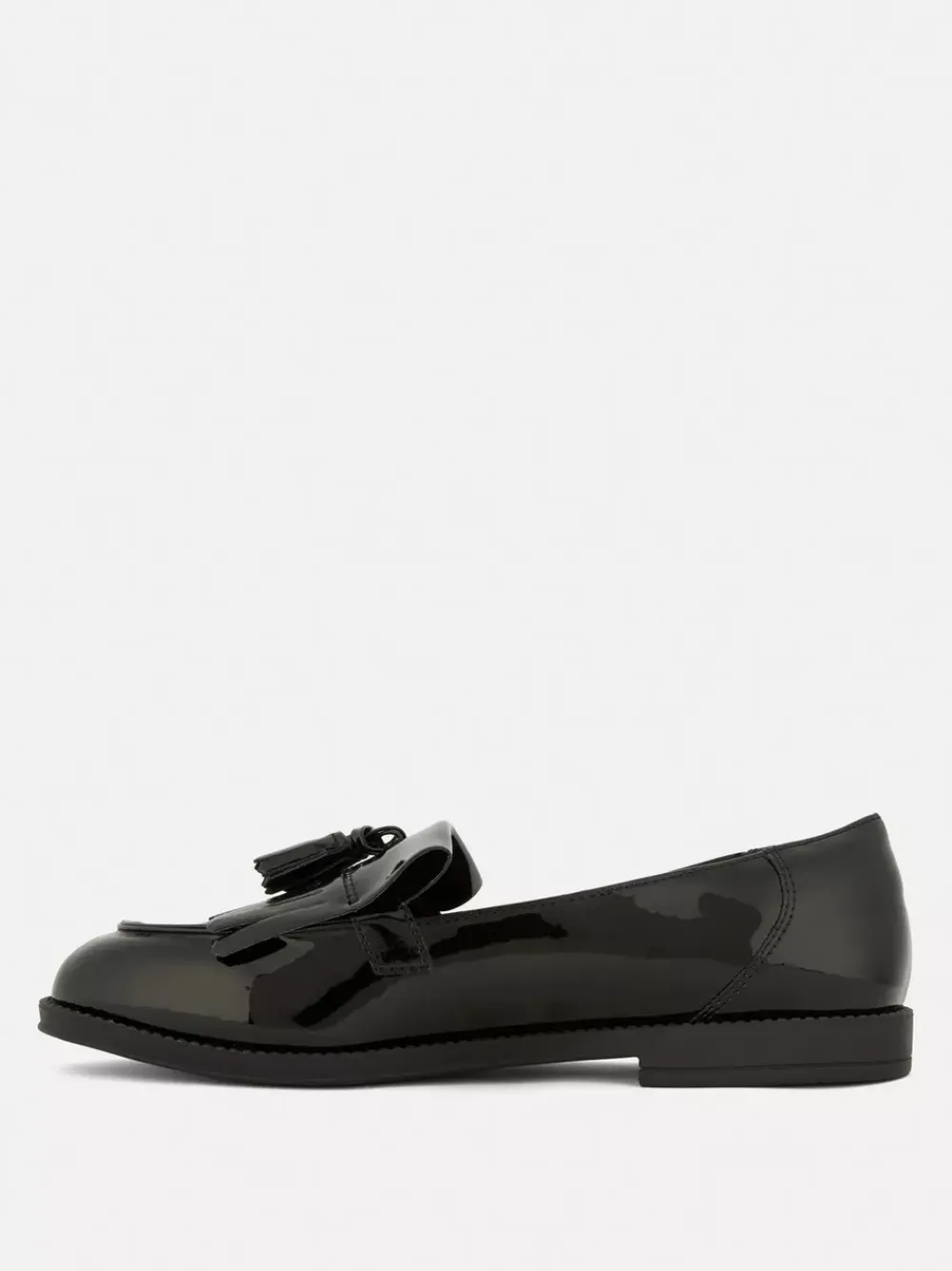 Primark Płaskie Buty<Szerokie lakierowane mokasyny