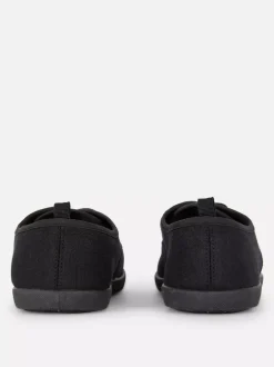 Primark Buty Sportowe|Odzież Domowa I Na Siłownię<Sznurowane płócienne tenisówki