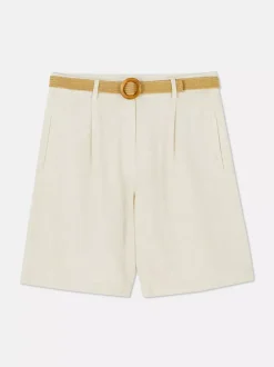 Primark Szorty<Szorty bermudy z paskiem