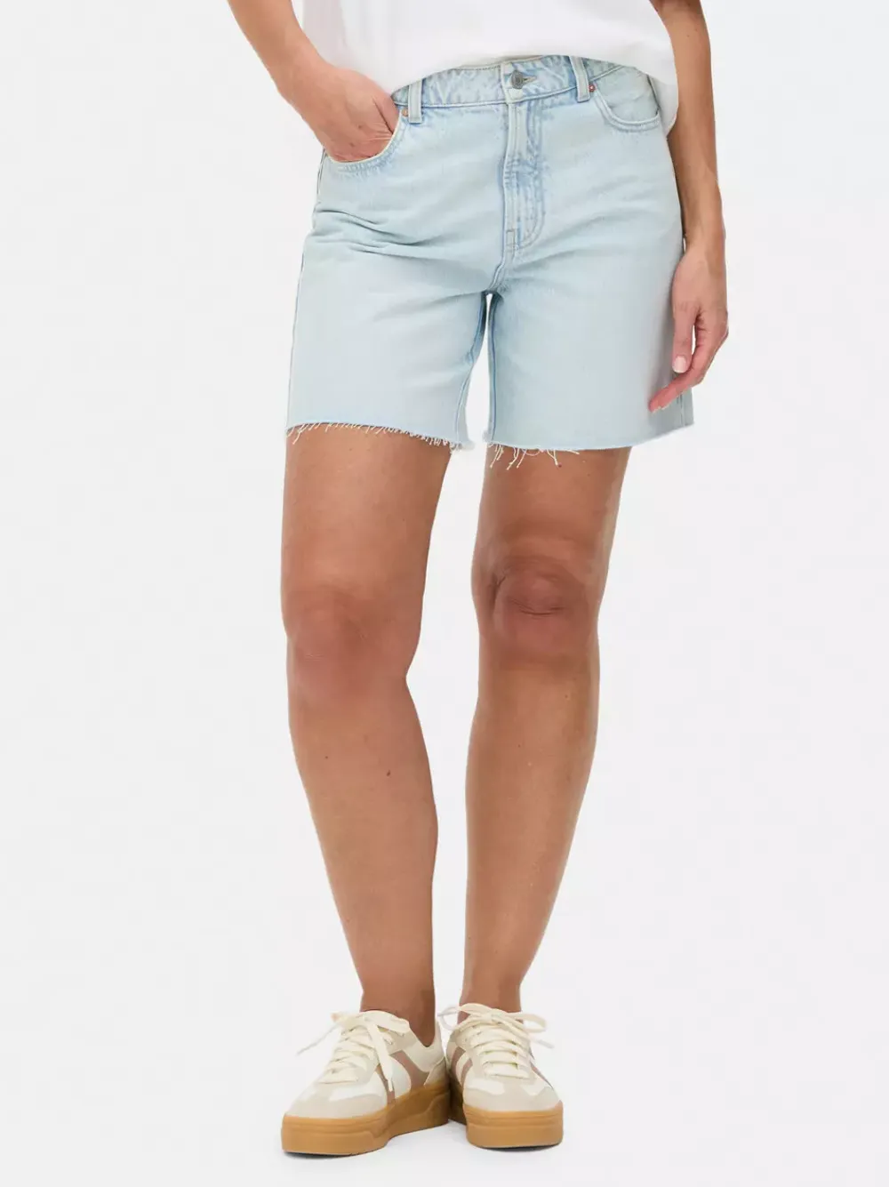 Primark Szorty<Szorty jeansowe boyfriend