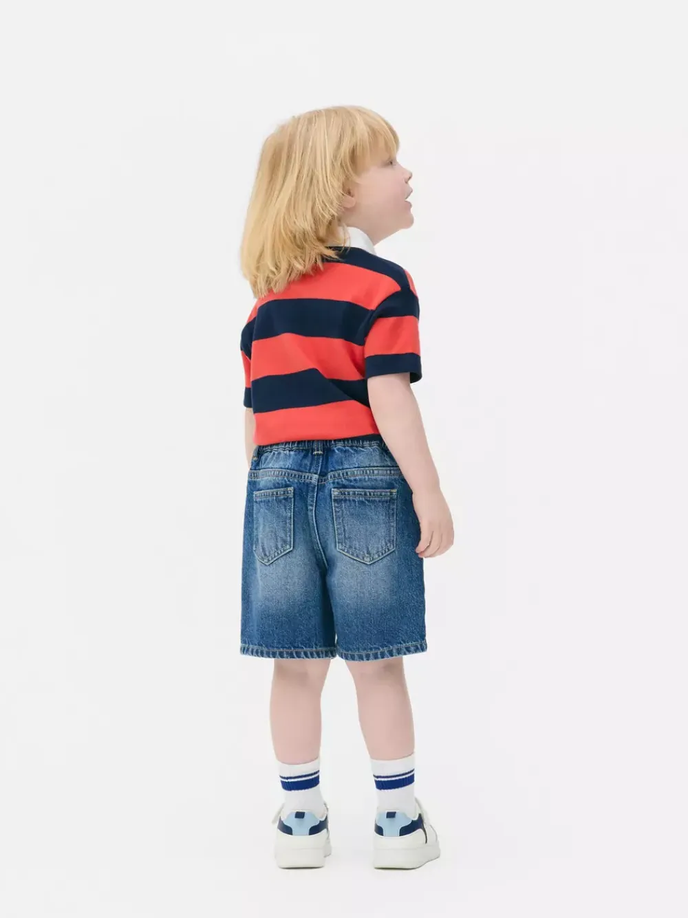Dzieci Primark Szorty<Szorty jeansowe z elastyczną talią