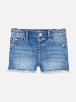 Dzieci Primark Szorty<Szorty jeansowe z postrzępionym wykończeniem nogawek