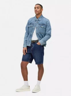 Primark Szorty<Szorty jeansowe z prostą nogawką
