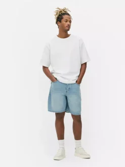 Primark Szorty<Szorty jeansowe z prostą nogawką