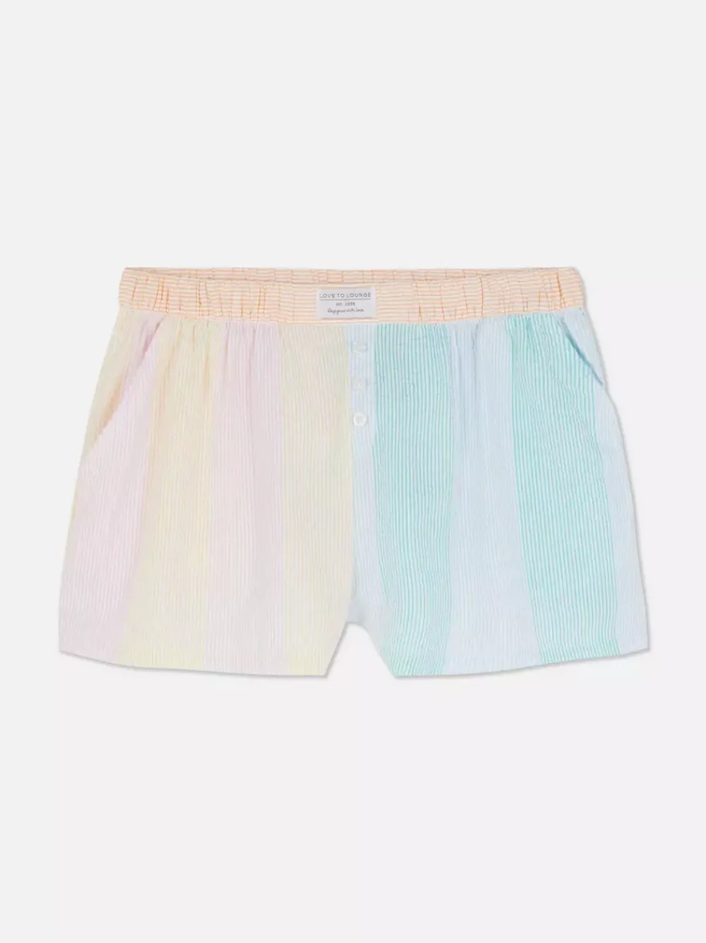Primark Spodnie Od Piżamy<Szorty od piżamy z tkaniny seersucker