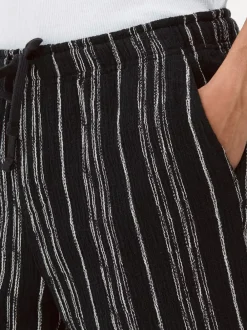 Primark Szorty<Szorty w paski ze sznurkiem w talii