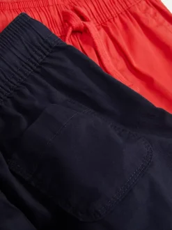 Dzieci Primark Szorty<Szorty z tkaniny ściągane sznurkiem, 2 pary