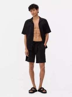 Primark Szorty<Szorty z tkaniny seersucker, część zestawu