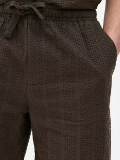 Primark Szorty<Szorty z tkaniny seersucker, część zestawu