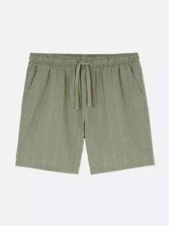 Primark Szorty<Szorty z tkaniny seersucker, część zestawu