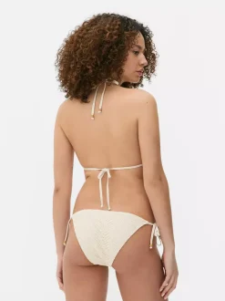 Primark Stroje Kąpielowe I Plażowe<Szydełkowa góra od bikini wiązana przy szyi