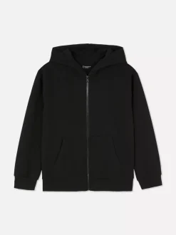 Dzieci Primark Bluzy<Teksturowana bluza z kapturem i zapięciem na zamek