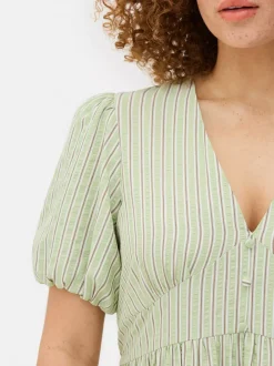 Primark Sukienki<Teksturowana sukienka midi na guziki