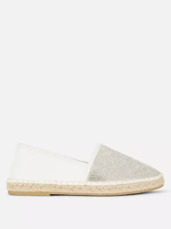 Primark Płaskie Buty<Teksturowane espadryle ze sztucznej skóry