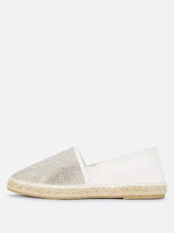 Primark Płaskie Buty<Teksturowane espadryle ze sztucznej skóry