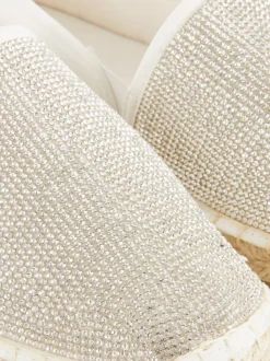 Primark Płaskie Buty<Teksturowane espadryle ze sztucznej skóry