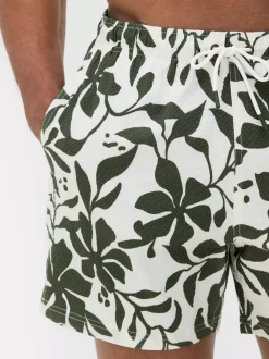 Primark Stroje Kąpielowe I Plażowe<Teksturowane szorty kąpielowe w kwiaty
