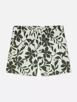 Primark Stroje Kąpielowe I Plażowe<Teksturowane szorty kąpielowe w kwiaty