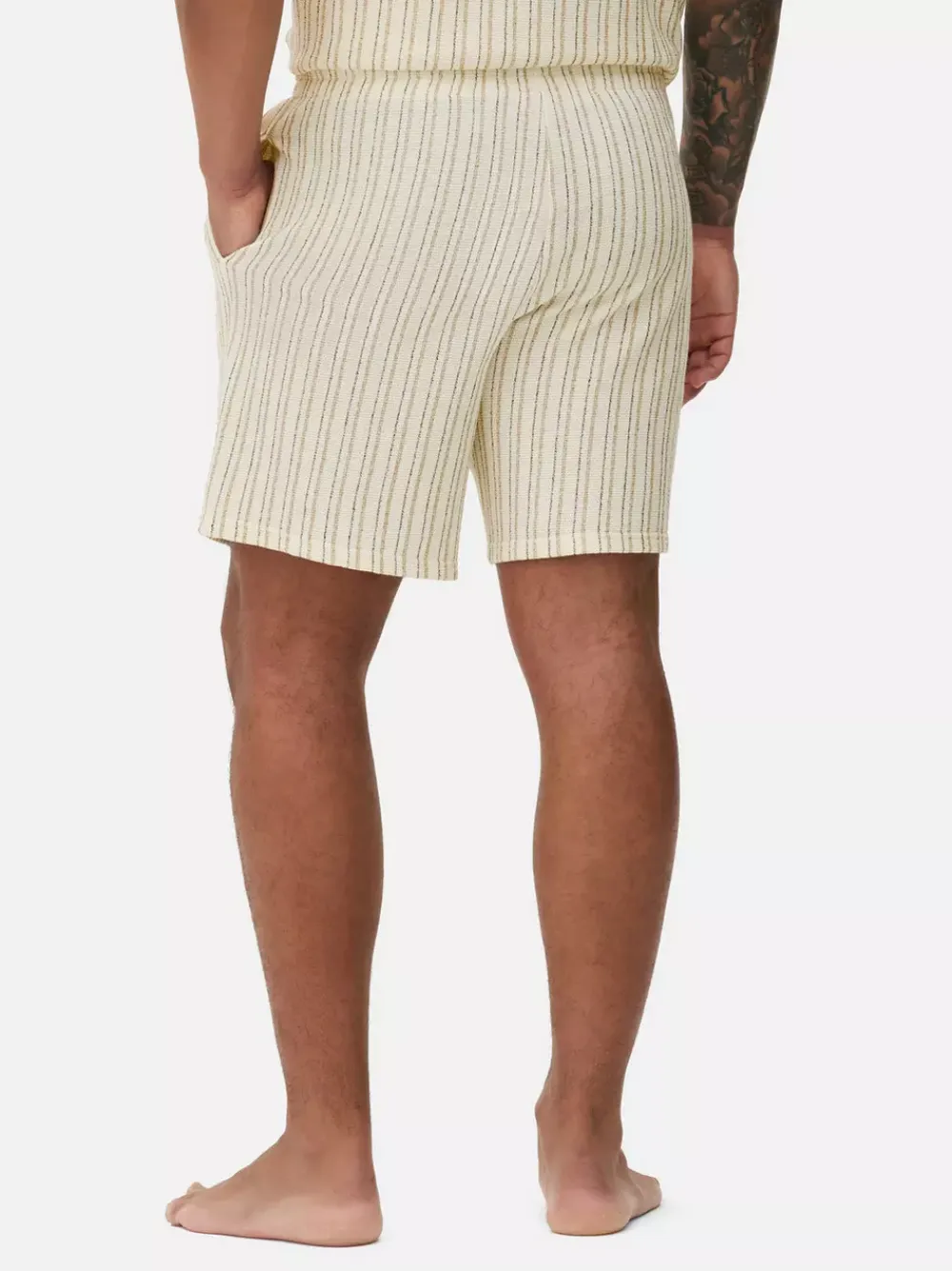 Primark Piżamy<Teksturowane szorty w paski