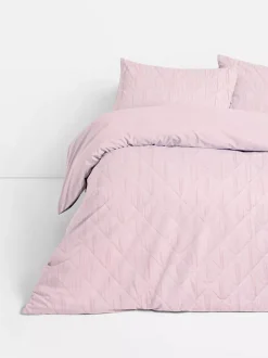 Primark Poszewki Na Kołdry I Komplety Pościeli<Teksturowany komplet pościeli w romby, rozmiar king