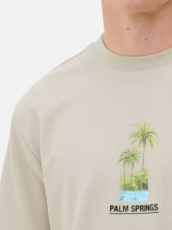 Primark Topy I T-Shirty<Teksturowany T-shirt Palm Springs