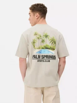 Primark Topy I T-Shirty<Teksturowany T-shirt Palm Springs