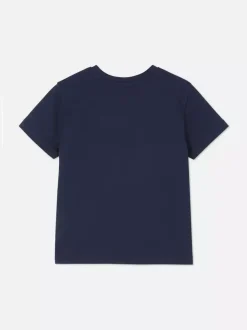 Dzieci Primark Topy I T-Shirty<Teksturowany T-shirt z krótkim rękawem