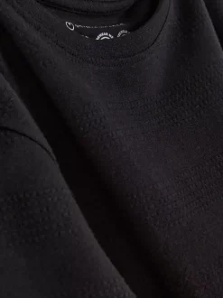 Dzieci Primark Topy I T-Shirty<Teksturowany T-shirt z okrągłym dekoltem