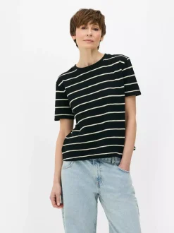 Primark Topy I T-Shirty<Top z krótkim rękawem i teksturowanymi paskami