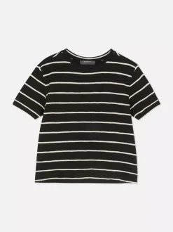 Primark Topy I T-Shirty<Top z krótkim rękawem i teksturowanymi paskami